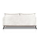 Ver imagem 7 de Sofá Living 3 Lugares com Pés de Ferro Almofadas Soltas 220cm Saiph Bouclê Off White G63 - Gran Belo