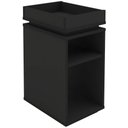 Ver imagem 6 de Mesa de Apoio com Prateleira - Olívia Preto