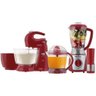 KIT 3X1 BRITANIA LIQUIDIFICADOR BATEDEIRA ESPREMEDOR - 031502037 - Vermelho - 220v - 1