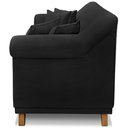 Ver mais imagens de Sofa 3 Lugares Retro Polo 200cm com Almofada Suede 1105 Ezz 1105