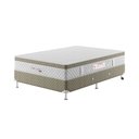 Ver imagem 1 de Cama Box Casal Bio Life+ Spubio Incofal Marrom Claro 138x188x57cm