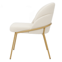 Ver imagem 5 de Cadeira Poltrona Decorativa Nuvem Premium Orgânico:bouclé Off White