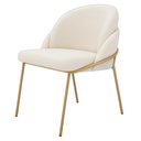 Ver imagem 4 de Cadeira Poltrona Decorativa Nuvem Premium Orgânico:bouclé Off White