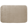Tapete de Banheiro Poliéster Antiderrapante 60x40cm Bege Lyor - 1