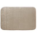 Ver imagem 1 de Tapete de Banheiro Poliéster Antiderrapante 60x40cm Bege Lyor