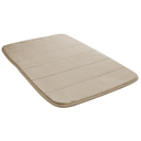 Ver imagem 5 de Tapete de Banheiro Poliéster Antiderrapante 60x40cm Bege Lyor