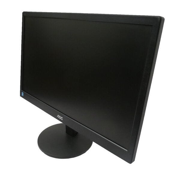 Monitor Aoc E970Sw LED 18,5 Polegadas Wide + Cabos - 4