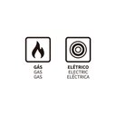 Ver imagem 3 de Omeleteira Loreto em Alumínio Antiaderente Starflon Vermelho 20 Cm - Tramontina 20123820