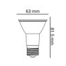 Lâmpada Par 20 7W 2700K Bivolt - 2