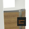 Armário de Cozinha Completa 100% MDF 300 cm Branco/Rustic/Crema Smart Madesa XA01 - 10
