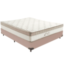 Ver imagem 1 de Cama Box e Colchão King Best Molas Ensacadas Casal 138x188x33 Anjos: Bege