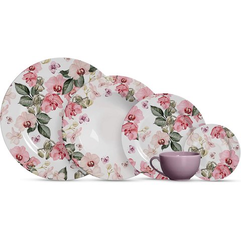 Aparelho de Jantar com 30 Peças Encanto Alleanza