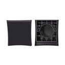 Ver imagem 3 de Acabamento Válvula Descarga Preto Deca Docol Hydra Flat