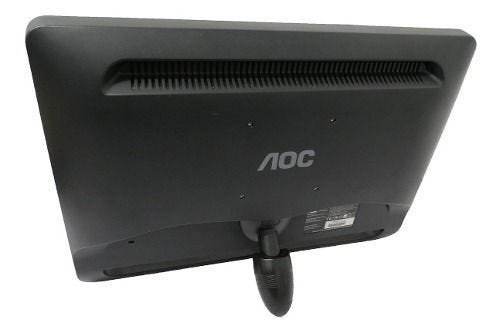 Monitor Aoc LCD 21,5 F22 Widescreen + Cabos - Glossy Piano Black - 110V/220V (Bivolt) - 9