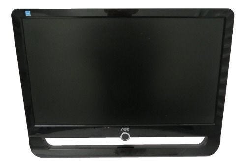 Monitor Aoc LCD 21,5 F22 Widescreen + Cabos - Glossy Piano Black - 110V/220V (Bivolt) - 5