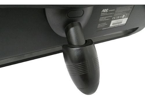 Monitor Aoc LCD 21,5 F22 Widescreen + Cabos - Glossy Piano Black - 110V/220V (Bivolt) - 8