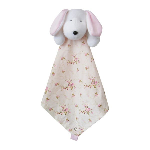 Naninha com Porta Chupeta - Floral Rosa - 3