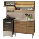 Ver imagem 3 de Armário de Cozinha Compacta 165cm com Pia Rustic Emilly Madesa 01
