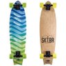 Skate Longboard Fishtail Cruiser Abec 7 Skape Maple Mormaii - Marron - 1