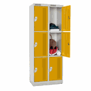 Ver imagem 3 de Armário de Aço 6 Portas - Nk 2333 Compatível com Capacete