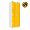 Ver imagem 1 de Armário de Aço 6 Portas - Nk 2333 Compatível com Capacete