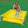 Piscina Infantil Estrutural Retangular 337l - Intex - Laranja - 2