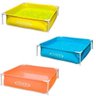 Piscina Infantil Estrutural Retangular 337l - Intex - Laranja - 1