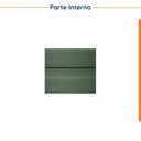 Ver imagem 3 de Rodapés para Balcão de Cozinha Planejada 20cm Ipanema CabeCasa MadeiraOriginals Verde Folha