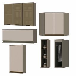 Cozinha Modulada Connect 11 Peças Duna/Cristal - Móveis Henn - 3