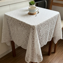 Ver imagem 2 de Toalha Estilo Renda Plástico Pvc Mesa 1,00x1,40 Margaridas