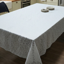 Ver imagem 4 de Toalha Estilo Renda Plástico Pvc Mesa 1,00x1,40 Margaridas