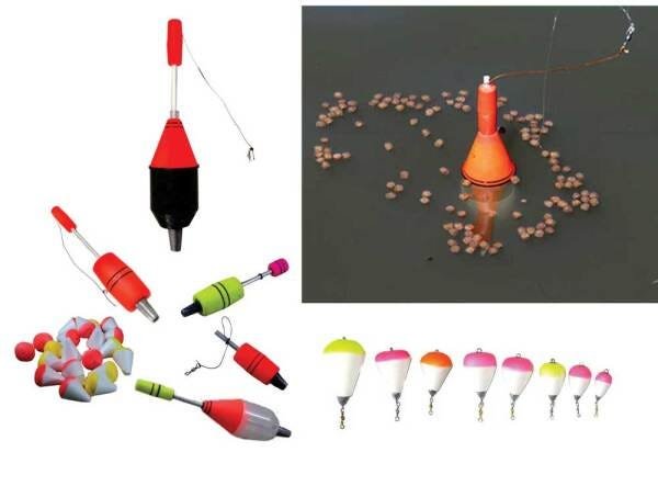 Kit Pesqueiro Completo - Cevadeira Boias Anzol + Acessórios - 2