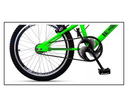 Ver imagem 3 de Bicicleta Energy Cross F.style - Aro 20- Verde-ello Bike