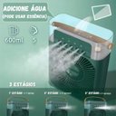 Ver imagem 1 de Climatizador Portátil com Regulagem de Pressão Ventilador Mini com Umidificador e Aromatização