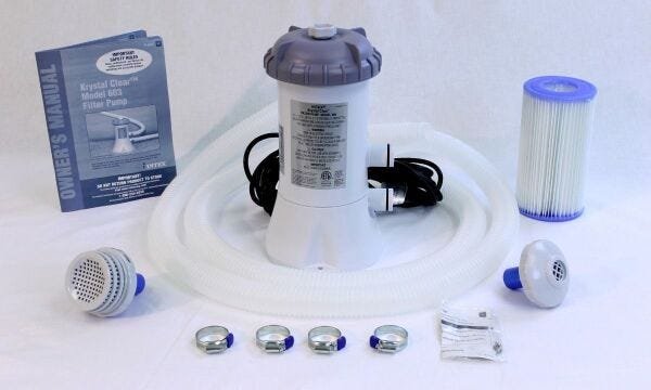 Piscina Intex 14141 Litros Completa Filtro Escada Capa Forro Bomba Filtrante 110v #28167 - 4