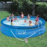 Piscina Intex 10681 Litros Completa Bomba Filtro 110v Escada Capa Forro Bomba de Inflar #28163 - 2