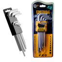 Ver imagem 1 de Jogo de 9 Chaves Allen Tamanho Longa Abaulada Pro