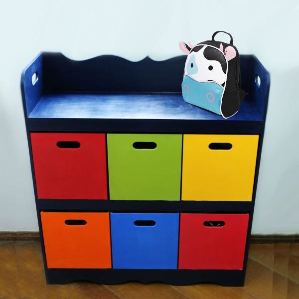 Mochila de Passeio Infantil Com Alças Para Os Braços Guia de Segurança +18 Meses Kababy - Vaquinha - 4