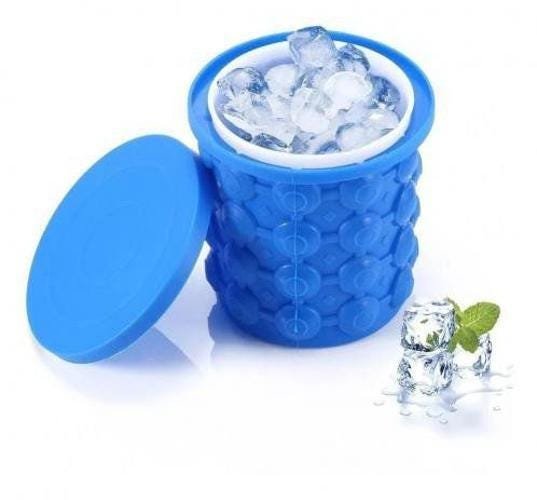 Ice Cube Genie Forma De Gelo Inteligente Em Silicone