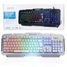 Teclado Gamer USB Semi-Mecânico com Iluminação LED e Acabamento em Metal Exbom BK-G200 Branco - 2