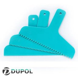 Kit Espátulas 20cm Porcelanato Liquido - Epóxi - Mesas Resinadas - Dupol - 2
