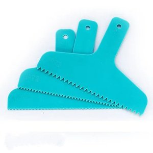 Kit Espátulas 20cm Porcelanato Liquido - Epóxi - Mesas Resinadas - Dupol