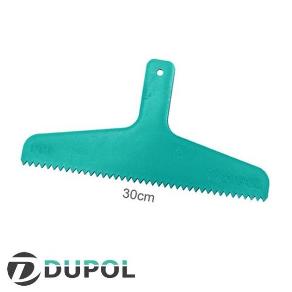 Espátula Dentada 30cm - PT3 (PARA ATINGIR APROX. 3MM) - 1