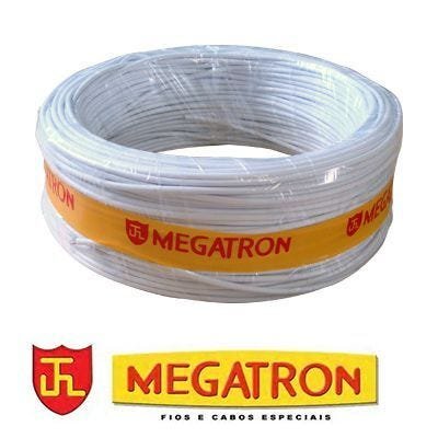 Kit Cabo de Alarme ( 4 fios ) 0,40mm e Cabo Coaxial 50m - 1