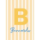 Ver imagem 2 de Kit Três Quadros Gêmeos Balão e Nuvens Amarelo