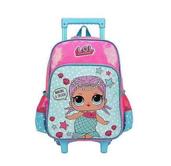 Mochila Lol Surprise com rodinhas Maxlog IC32992LO - Esmeralda - 1