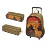 Mochila Rodinha Estojo Duplo Rei Leão Simba O Filme Pacific - 1