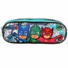 Mochila Pj Masks Com Rodinhas Lancheira Estojo - Azul - 6