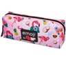 Mochila Flamingo Emoji Costa G + Estojo simples - Rosa-claro - 3