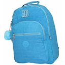 Ver imagem 2 de Mochila Rebecca Bonbon Clio RB9128 Grande Almofadada - Azul aço